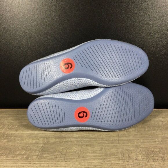 Allbirds Tree Breezers Women's Size 6 Whitecap Blue Slip On Ballet Flats Shoes - Picture 6 of 7